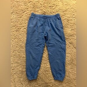 TNA Women’s Blue Terry Fleece Boyfriend Joggers